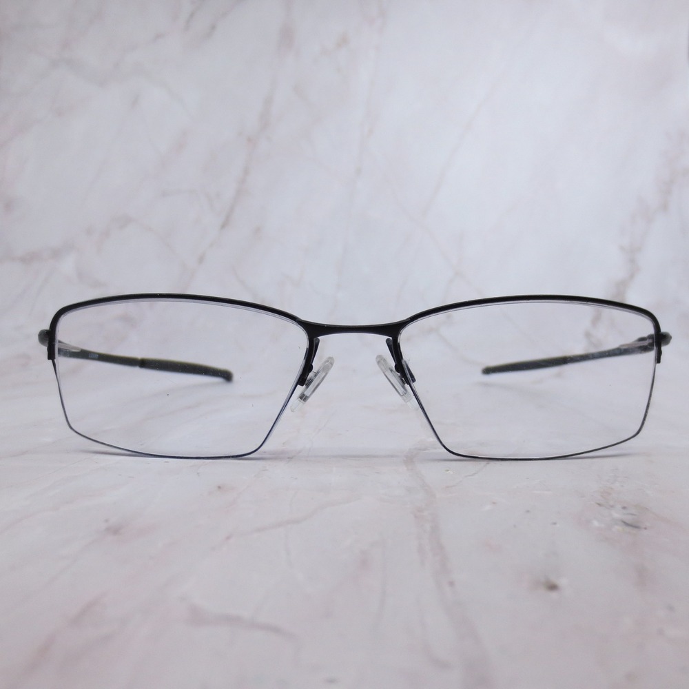 Oakley Lizard Satin Black Titanium Eyeglass Frames OX5113-0156 56-18-135 Mens